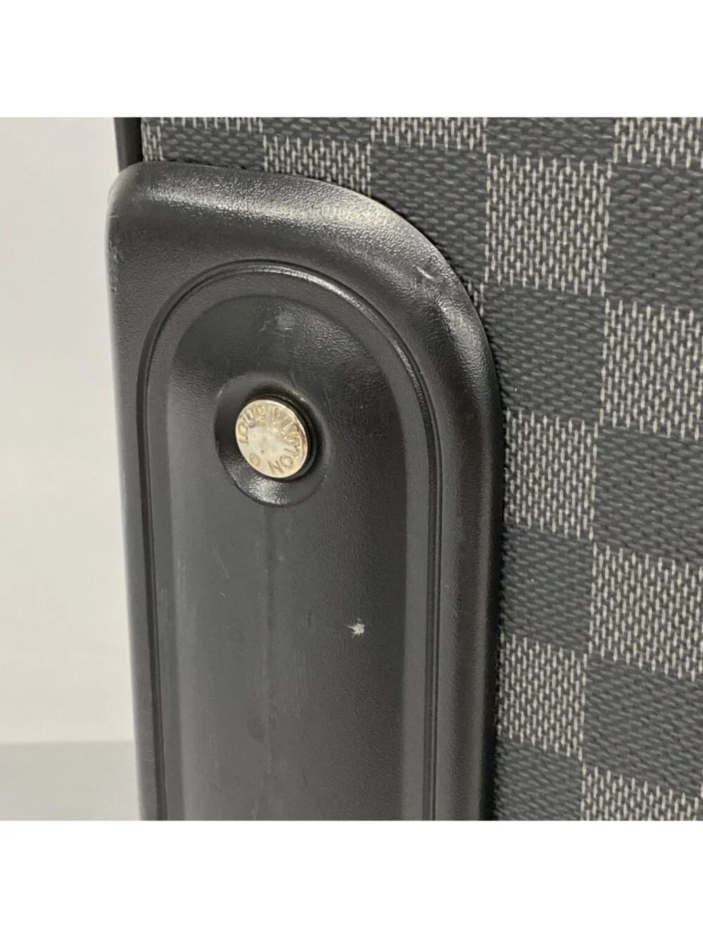 Louis Vuitton Travel Bag Damier Graphite Pegase 55 Business Black